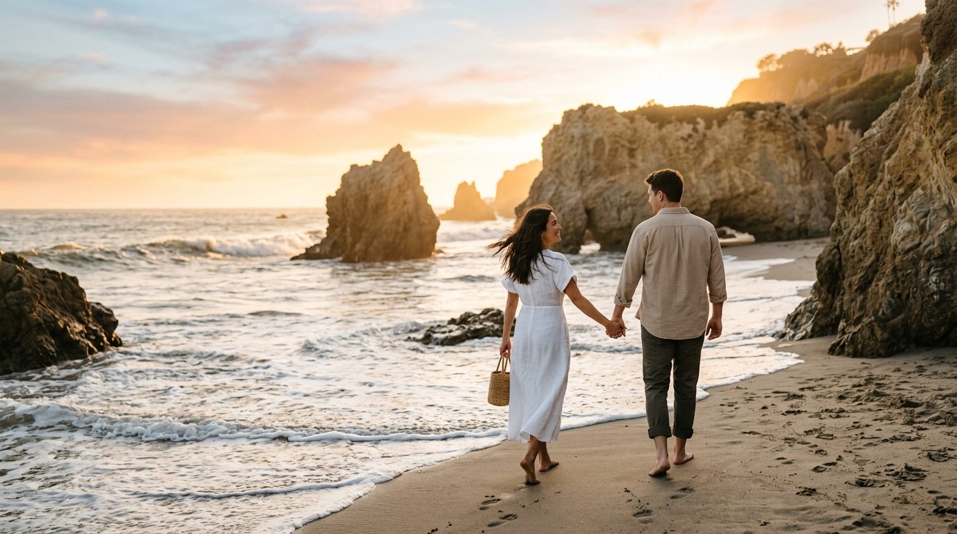 Los Angeles en amoureux sur mesure : itinéraire romantique et carnet pratique à deux
