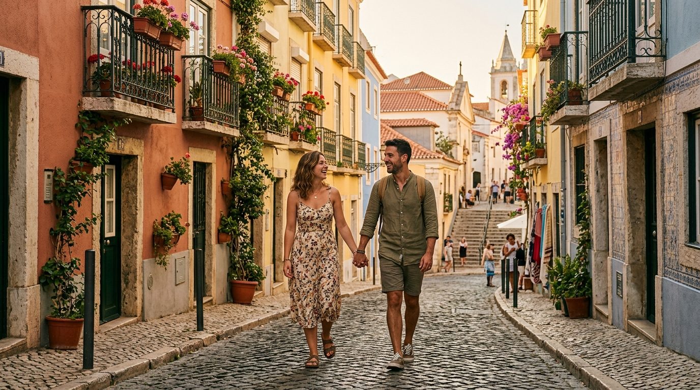 Portugal en amoureux : créer votre voyage sur mesure à deux